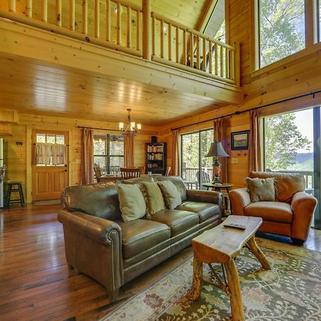 Bryson City Cabin With Hot Tub And Mountain Views! Dış mekan fotoğraf