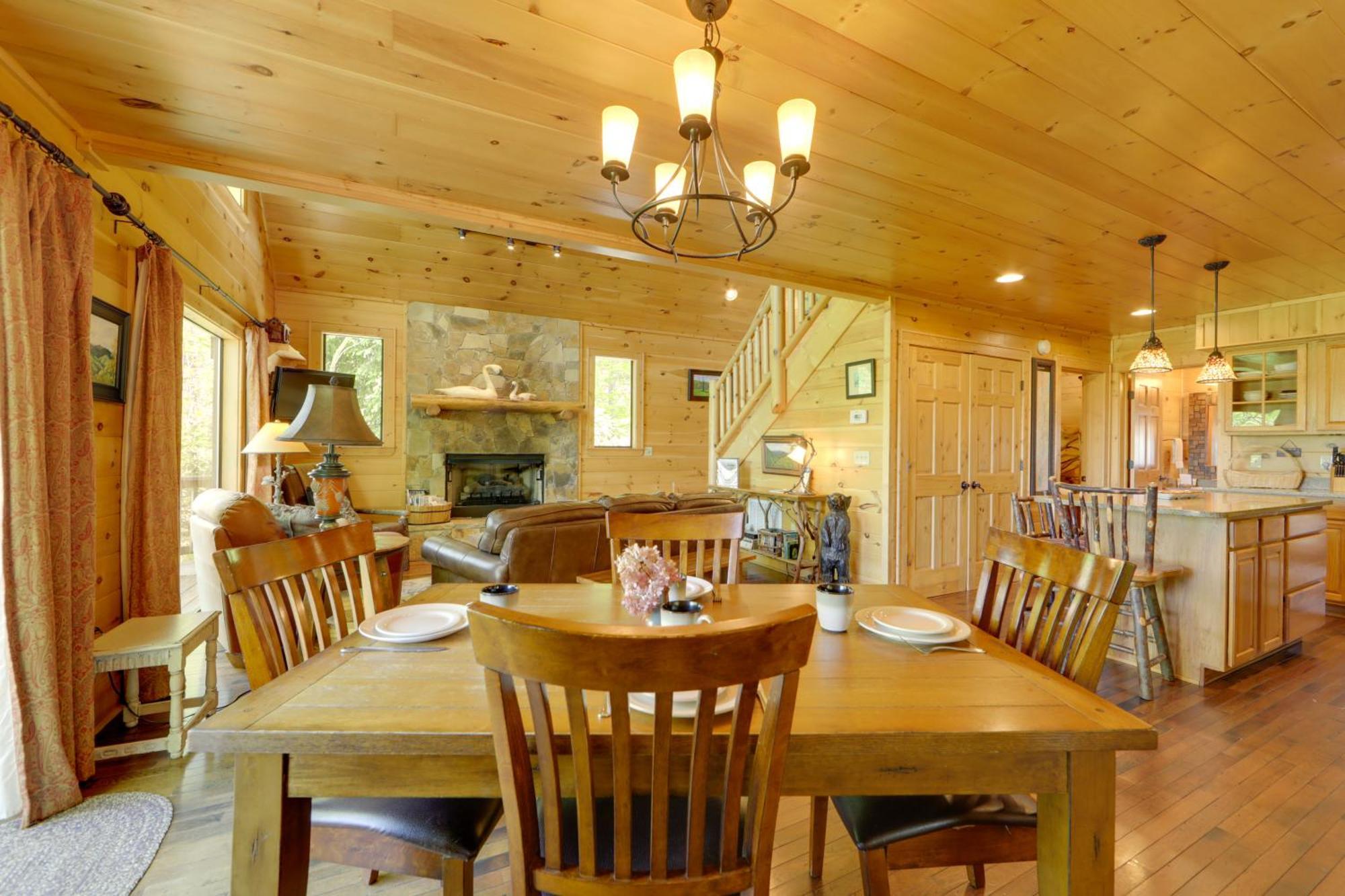 Bryson City Cabin With Hot Tub And Mountain Views! Dış mekan fotoğraf