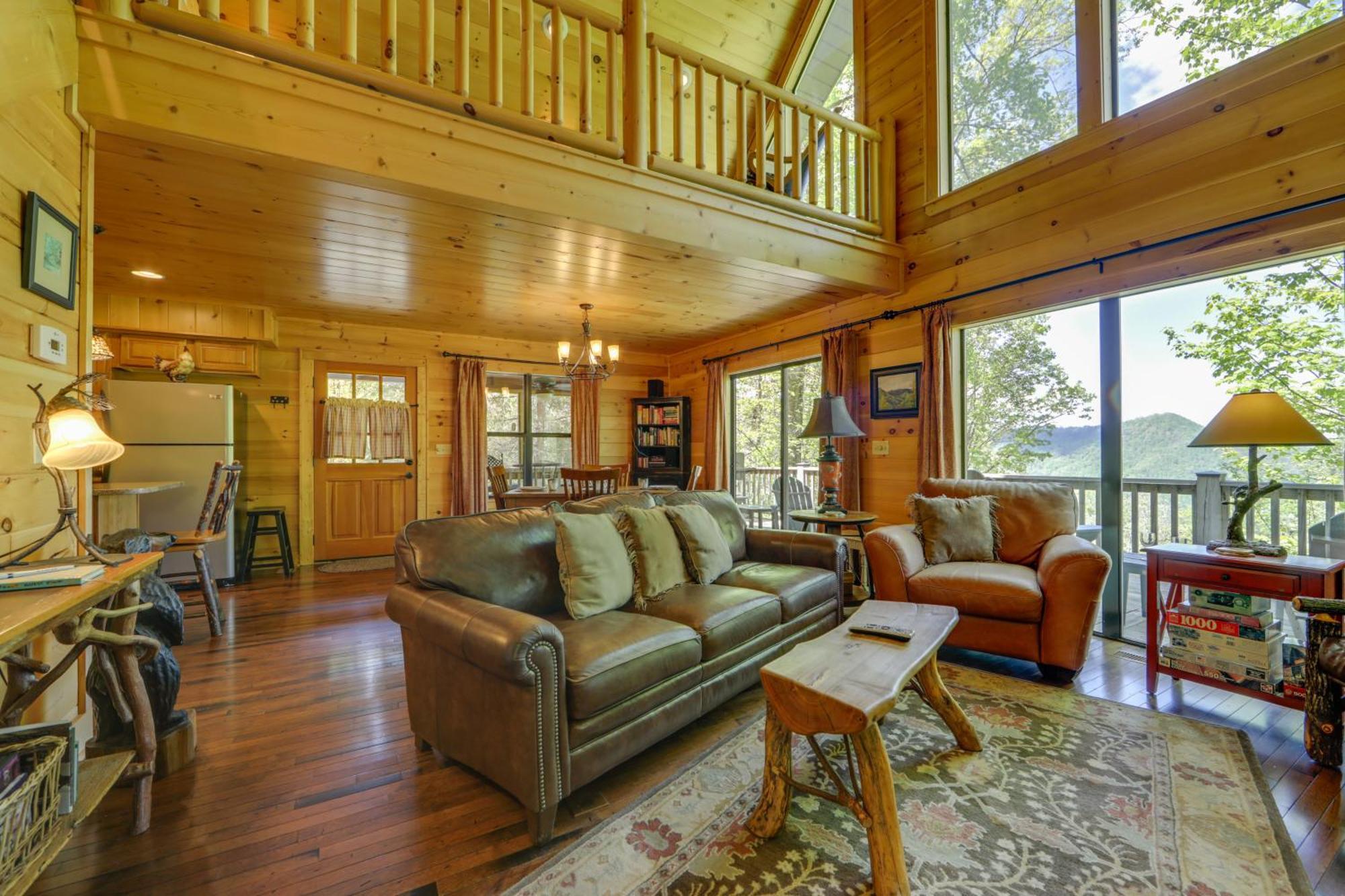 Bryson City Cabin With Hot Tub And Mountain Views! Dış mekan fotoğraf