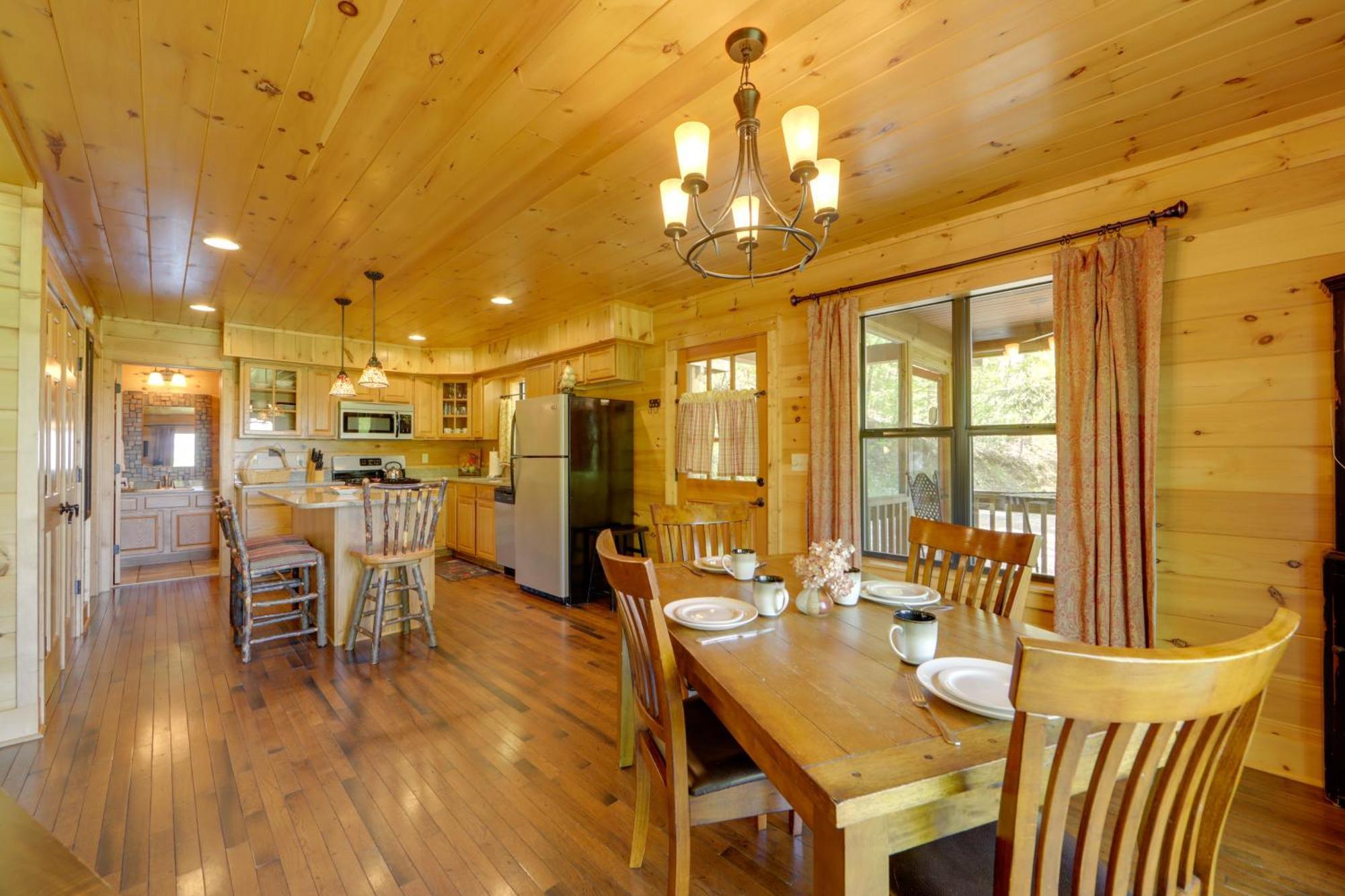 Bryson City Cabin With Hot Tub And Mountain Views! Dış mekan fotoğraf